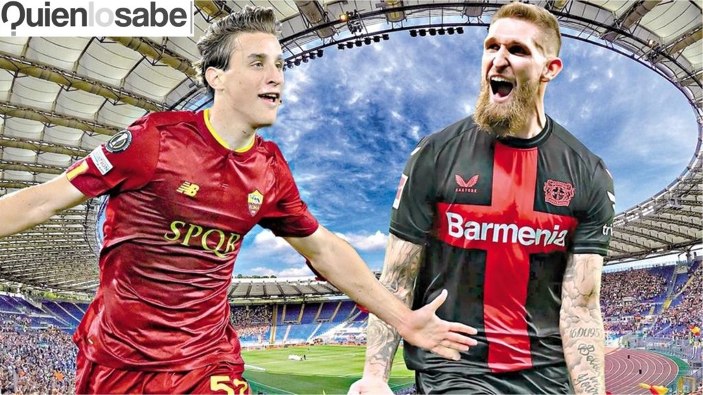 Bayer Leverkusen gano a la Roma por 2 a 0 en el Olímpico de Italia.