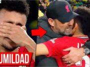 Luis Días se despidio de Jürgen Klopp con un emotivo mensaje en la redes sociales. La Humildad de Luis Días en la despedida de Jurgen Kloopp.