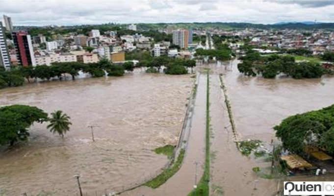 Devastadoras inundaciones en Brasil causan muerte, desplazamiento y desaparecidos.