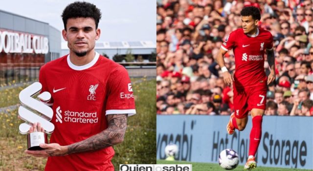 Luis Diaz es elegido jugador del mes de Abril.