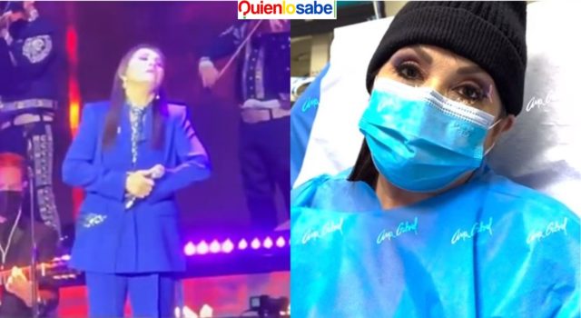 La Diva de Ámerica suspende conciertos por percances de salud atribuidos a una neumonía.