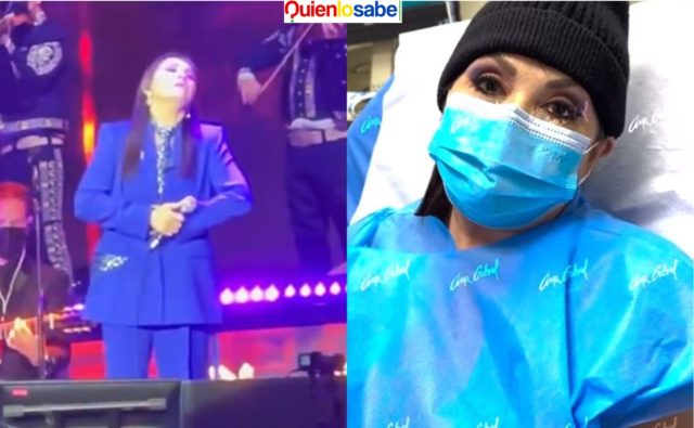 La Diva de Ámerica suspende conciertos por percances de salud atribuidos a una neumonía.