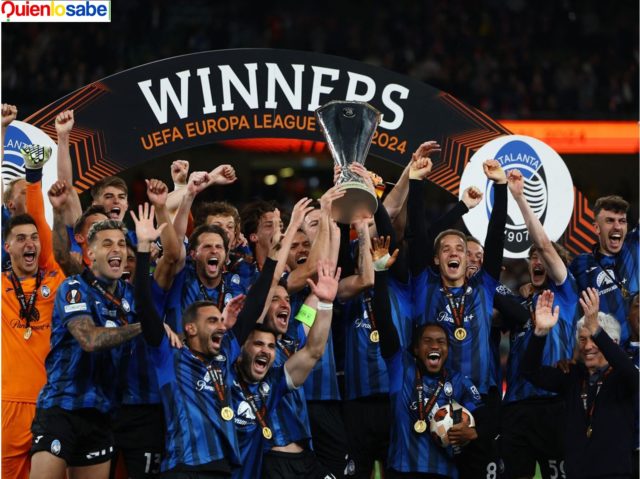 Atalanta se corono Campeón de la Europa League al vencer al Bayer Leverkusen.