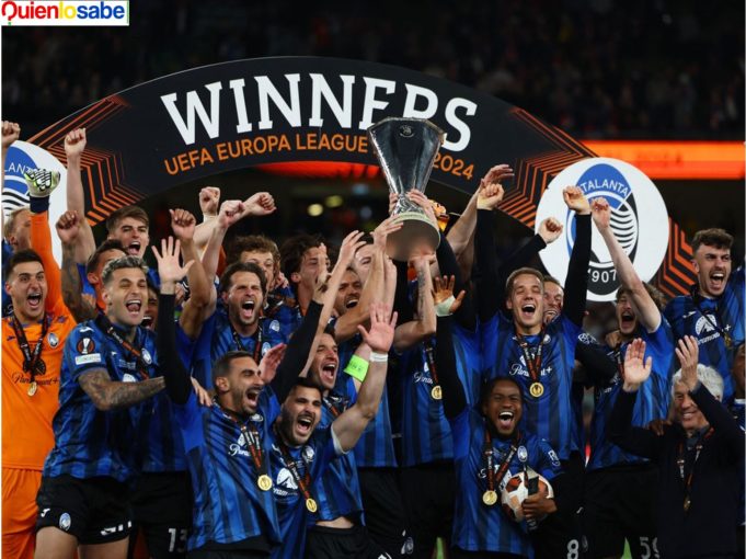 Atalanta se corono Campeón de la Europa League al vencer al Bayer Leverkusen.