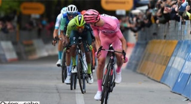 Giro de Italia 2024 en la etapa 8 los ciclistas colombianos figuraron de la mejor manera. Tadej Pogacar llego primero en la etapa 8 del Giro de Italia seguido del Colombiano Daniel Felipe Martínez.