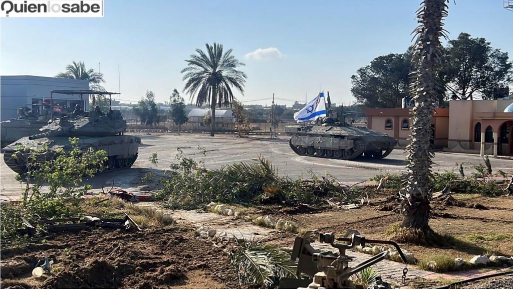 Ejercito de Israel se toma puesto fronterizo palestino.