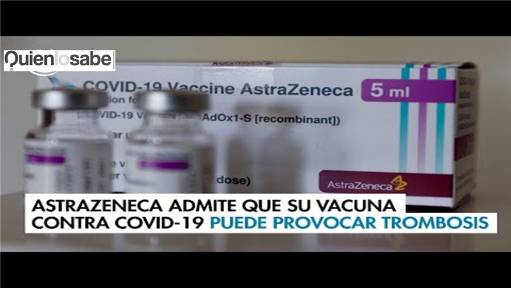 AstraZeneca y su laboratorio admitieron que su vacuna tiene efectos adversos.